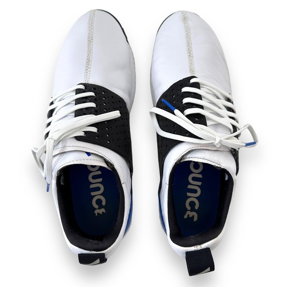 Adidas Adicross Golf Shoes Mens Sz 11 Bounce Spikeless Synthetic Leather White - Picture 10 of 12